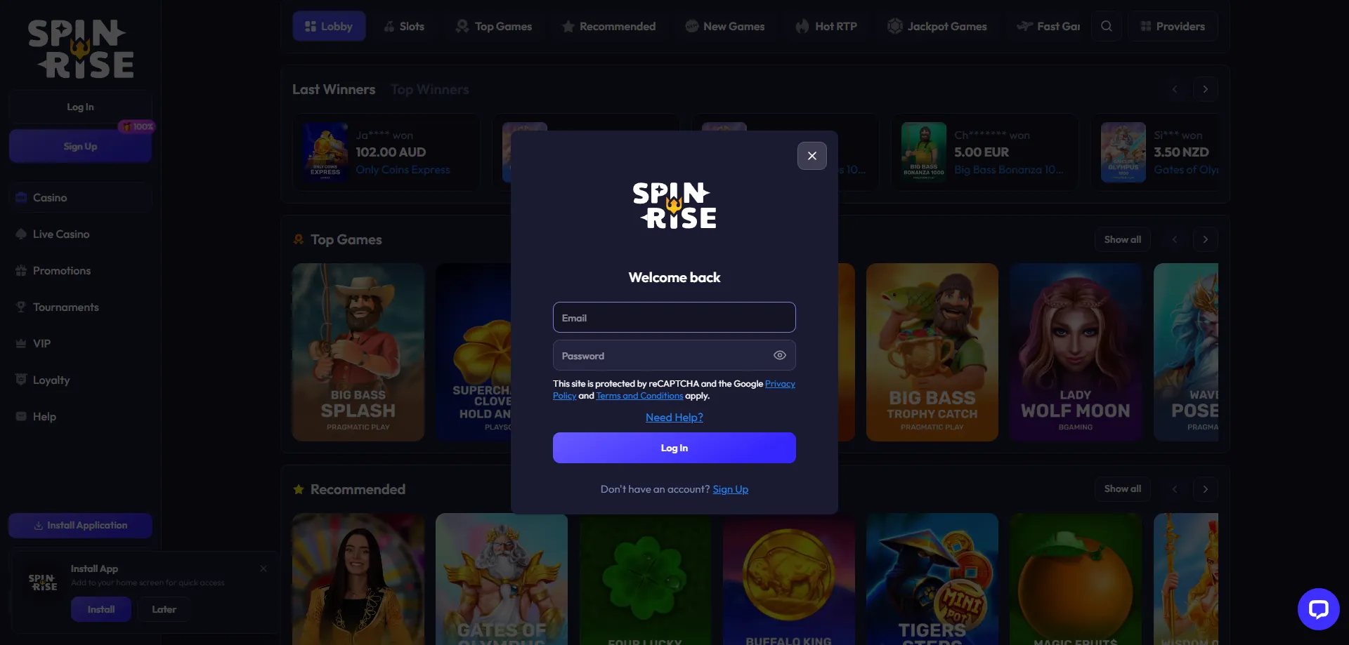 Spinrise Casino App: Alles, was du auf dem Smartphone machen kannst